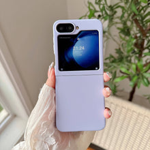 Load image into Gallery viewer, Samsung Galaxy Samsung Galaxy Z Flip 5 & 6 Silicon Case Liquid Silicon Inner Fabric