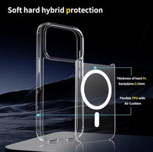 Load image into Gallery viewer, Anti-Yellow iPhone Series MagSafe Transparent Hard PC Back Case – Lifetime Guarantee