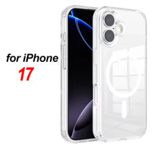 Load image into Gallery viewer, Anti-Yellow iPhone Series MagSafe Transparent Hard PC Back Case – Lifetime Guarantee