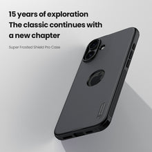 Load image into Gallery viewer, Nillkin Super Frosted Shield Pro Matte cover case for Apple iPhone 16 (with LOGO cutout)