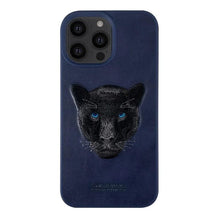 Load image into Gallery viewer, Luxury Panther Embroidered Leather Case for iPhone 13 Pro