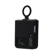 Load image into Gallery viewer, Silicone Ring Grip Case for Samsung Galaxy Z Flip 3 – Soft, Stylish & Protective Cover