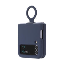 Load image into Gallery viewer, Silicone Ring Grip Case for Samsung Galaxy Z Flip 3 – Soft, Stylish & Protective Cover