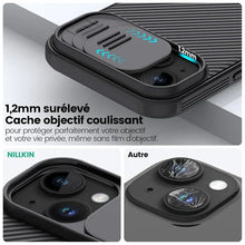 Load image into Gallery viewer, Nillkin Classic Series Camshield Case for iPhone 15