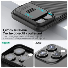 Load image into Gallery viewer, Nillkin CamShield Pro Camera Slider Case for iPhone 15 Pro – Black