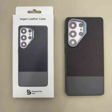 Load image into Gallery viewer, Premium Dual-Tone Leather Finish Case for Samsung Galaxy S25 Ultra