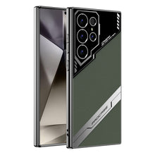 Load image into Gallery viewer, Hot Sales Creative Anti-shock and Anti-drop protection Electroplated Leather Phone case for Samsung S25 Ultra
