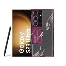 Load image into Gallery viewer, Phanthom Transparent Bracket Case For Galaxy S23 Ultra Series