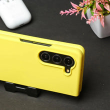 Load image into Gallery viewer, Samsung Galaxy Z Fold 3 / 4 Silicon Case Liquid Silicon Inner Fabric