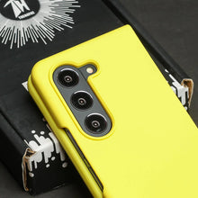 Load image into Gallery viewer, Samsung Galaxy Z Fold 3 / 4 Silicon Case Liquid Silicon Inner Fabric