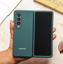 Load image into Gallery viewer, SoftTouch Velvet Silicone Case for Samsung Galaxy Z Fold 5 / Fold 6