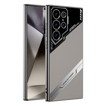 Load image into Gallery viewer, Hot Sales Creative Anti-shock and Anti-drop protection Electroplated Leather Phone case for Samsung S25 Ultra