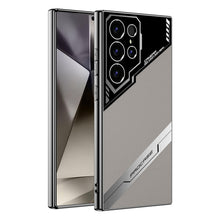 Load image into Gallery viewer, Hot Sales Creative Anti-shock and Anti-drop protection Electroplated Leather Phone case for Samsung S25 Ultra