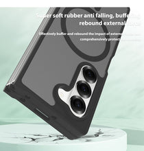 Load image into Gallery viewer, Luxury Translucent Mobile Phone Case with Magnetic Ring Skin Feeling for Samsung Galaxy Z Fold 5 Case