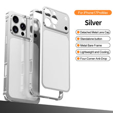 Load image into Gallery viewer, Premium Metallic Armor Converter Case for iPhone 17 Pro Max