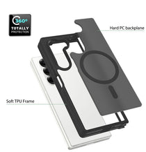 Load image into Gallery viewer, Luxury Translucent Mobile Phone Case with Magnetic Ring Skin Feeling for Samsung Galaxy Z Fold 5 Case