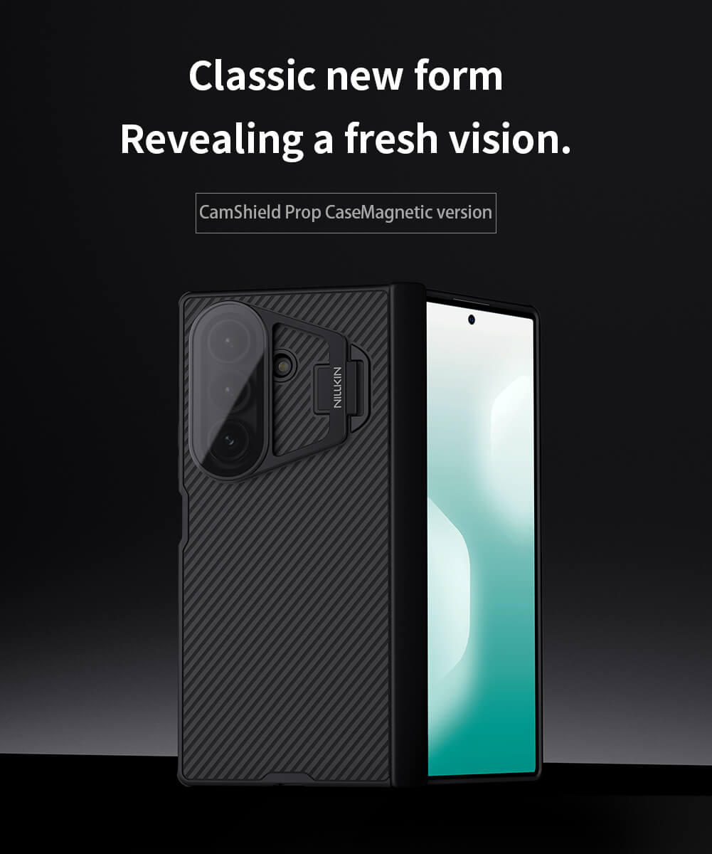 Nillkin Camshield Prop Magnetic Transparent Lens Guard Edition Camera protective cover case for Samsung Galaxy Z Fold 7