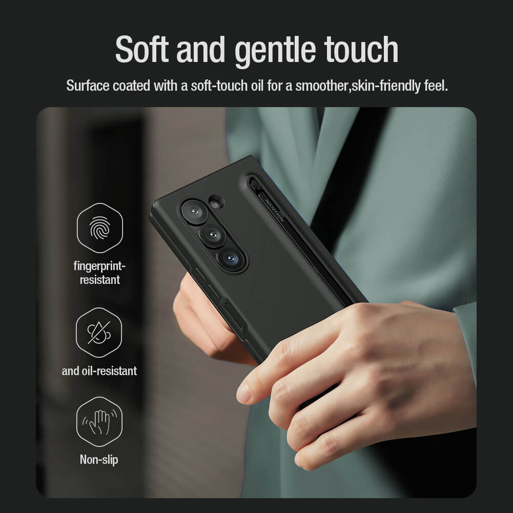 Nillkin Silicon Flex Pure Fold S-Pen Version protective cover case for Samsung Galaxy Z Fold 6 5G