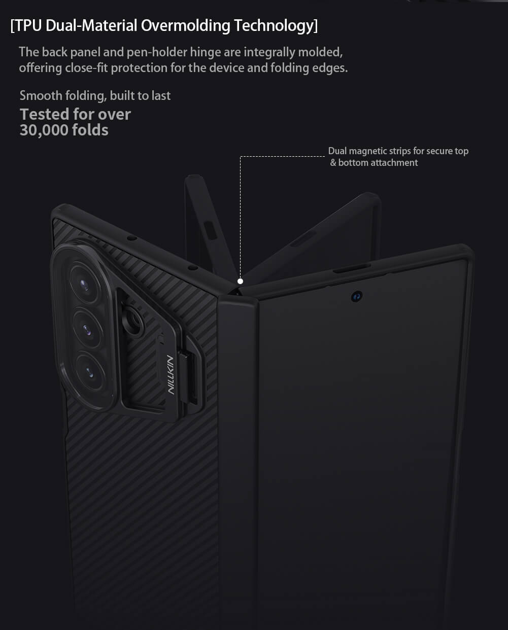 Nillkin Camshield Prop Magnetic Transparent Lens Guard Edition Camera protective cover case for Samsung Galaxy Z Fold 7