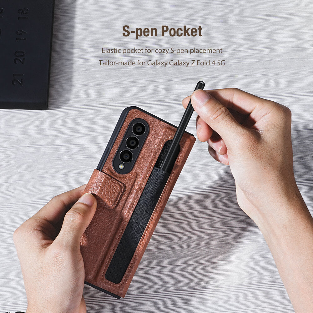 Nillkin Aoge Leather Cover case for Samsung Galaxy Z Fold 4 | Fold 5