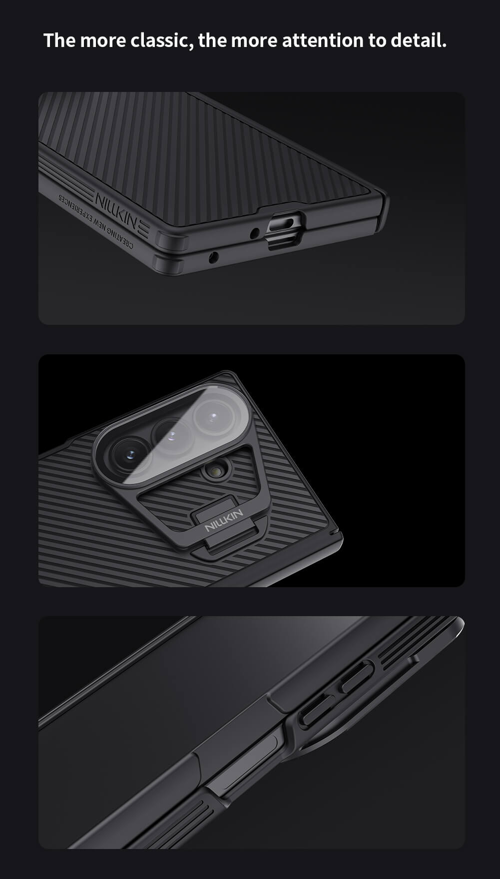 Nillkin Camshield Prop Magnetic Transparent Lens Guard Edition Camera protective cover case for Samsung Galaxy Z Fold 7
