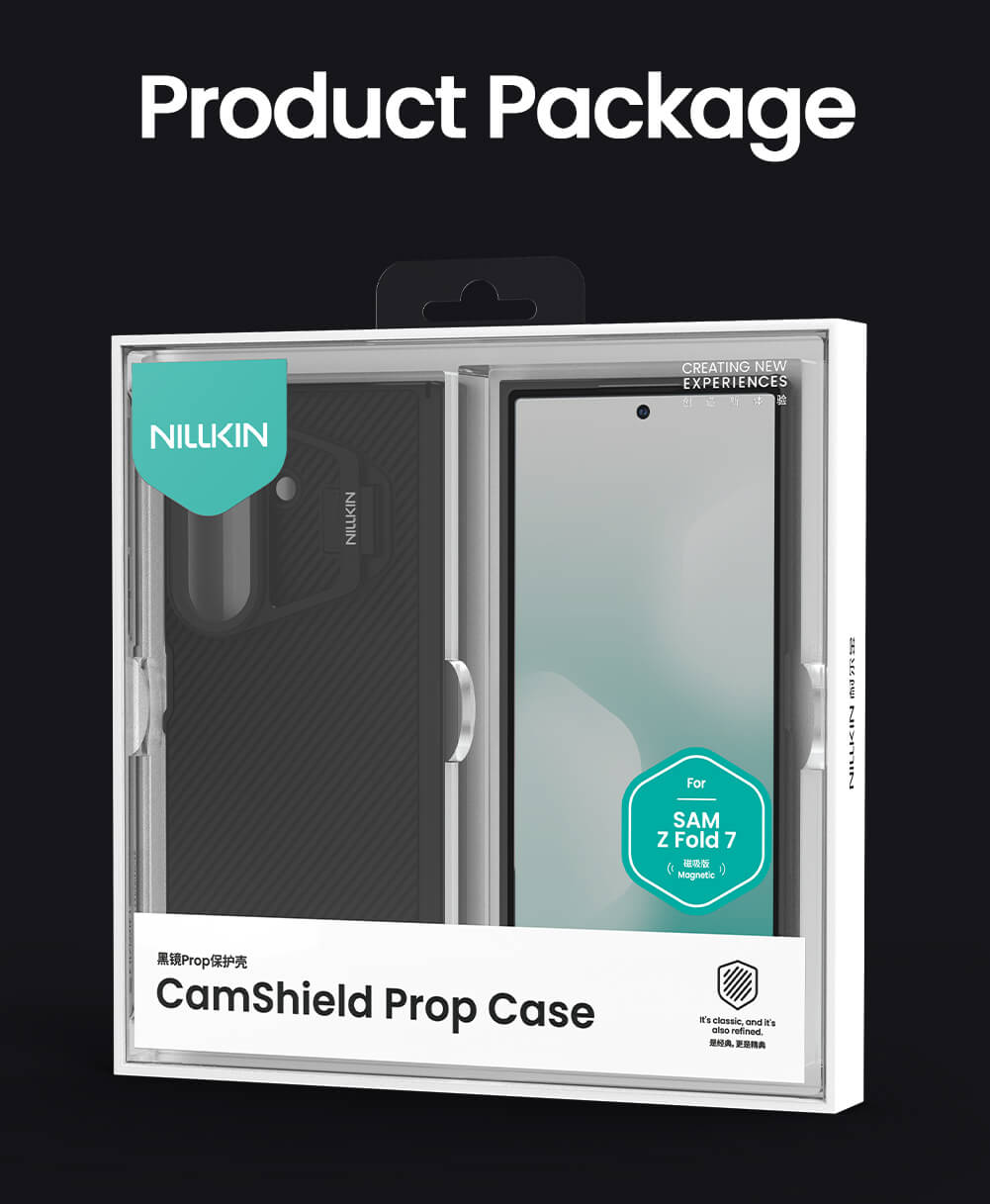 Nillkin Camshield Prop Magnetic Transparent Lens Guard Edition Camera protective cover case for Samsung Galaxy Z Fold 7