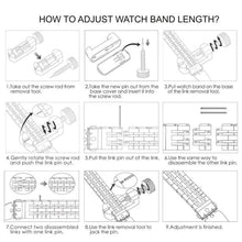 Load image into Gallery viewer, Premium Stainless Steel Metal Strap for Apple Watch
