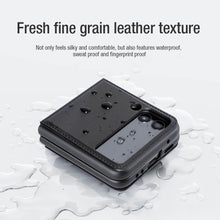 Load image into Gallery viewer, Nillkin Qin Vegan leather case for Samsung Galaxy Z Flip5 (Z Flip 5), W24 Flip
