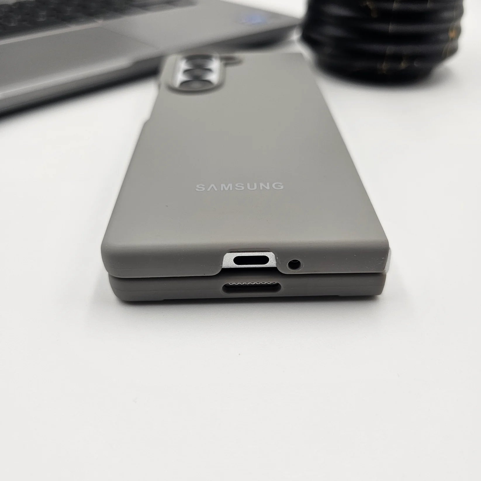 SoftTouch Velvet Silicone Case for Samsung Galaxy Z Fold 5 / Fold 6