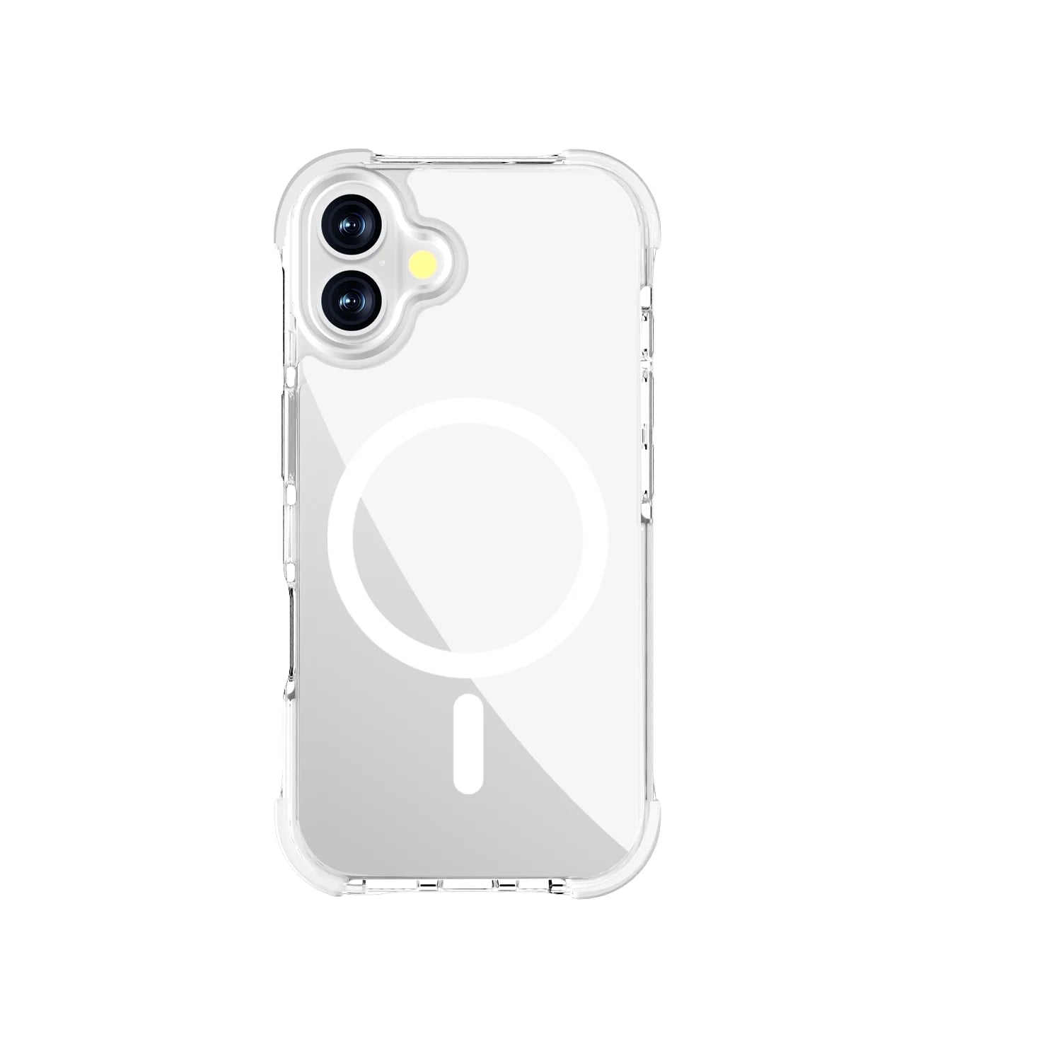 iPhone 16 Crystal Clear Case with Anti-Yellow Protection
