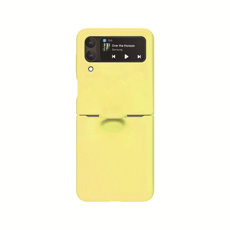 Silicone Ring Grip Case for Samsung Galaxy Z Flip 3 – Soft, Stylish & Protective Cover