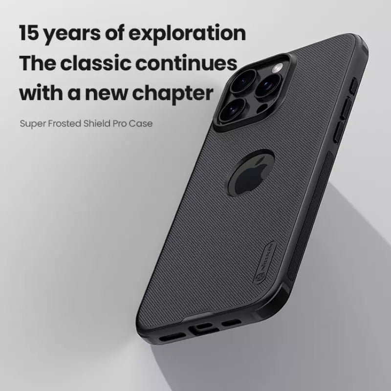 Nillkin Super Frosted Shield Pro Matte cover case for Apple iPhone 16 Pro  (with LOGO cutout)