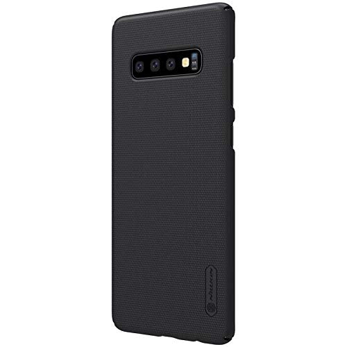 Nillkin Case for Samsung Galaxy S10 Super Frosted Hard Back Cover Hard PC Black Color