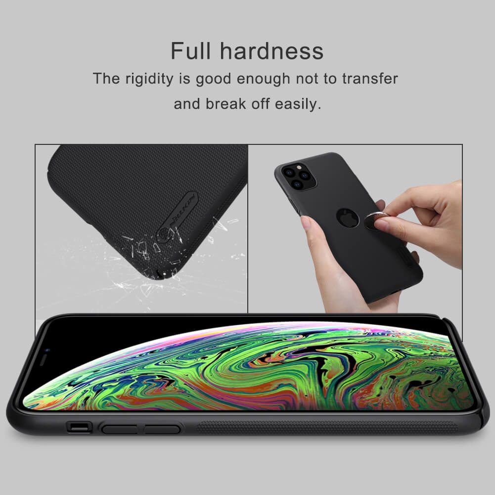 Nillkin Super Frosted Shield Matte cover case for Apple iPhone 11 Pro Max (6.5) (with LOGO cutout)