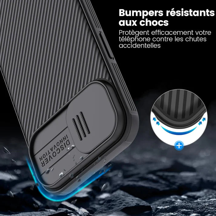 Nillkin Classic Series Camshield Case for iPhone 15