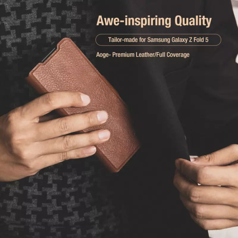 Nillkin Aoge Leather Cover case for Samsung Galaxy Z Fold 4