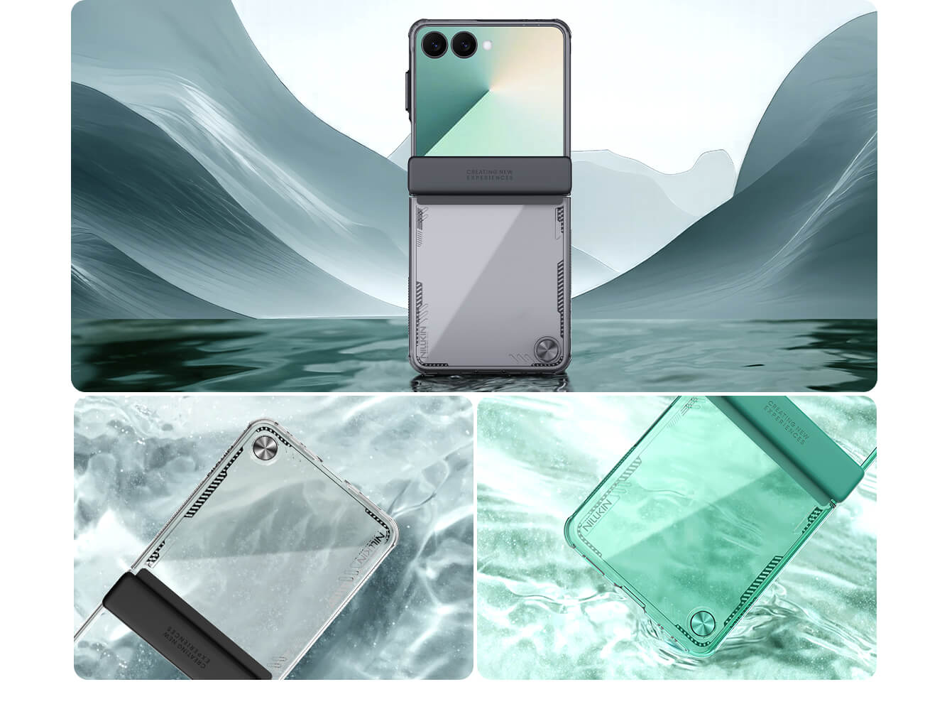 Nillkin Iceblade Camera protective cover case for Samsung Galaxy Z Flip7 (Flip 7 5G)