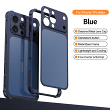Load image into Gallery viewer, Premium Metallic Armor Converter Case for iPhone 17 Pro
