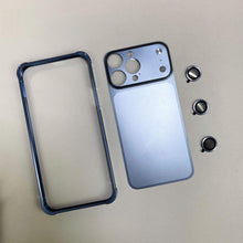 Load image into Gallery viewer, Premium Metallic Armor Converter Case for iPhone 17 Pro
