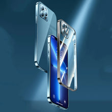 Load image into Gallery viewer, Electroplating Silicone Transparent Glitter Case For Apple iPhones
