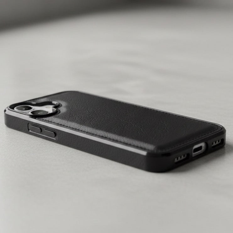 EliteCraft PU Leather Armor Case for iPhone 17 Series