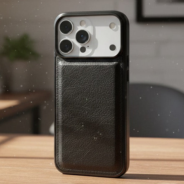 EliteCraft PU Leather Armor Case for iPhone 17 Series