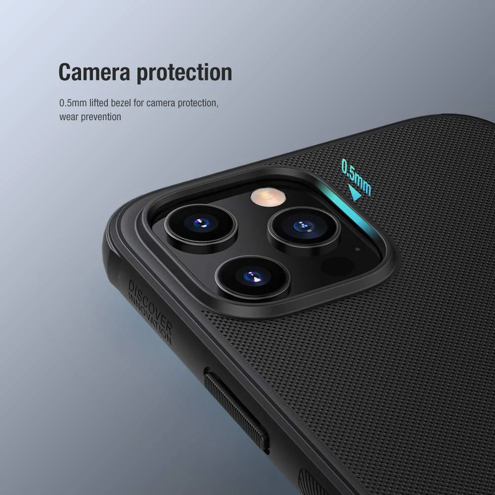 Nillikn Super Forested Shield Matte Back Case For iPhone 12 Pro Max