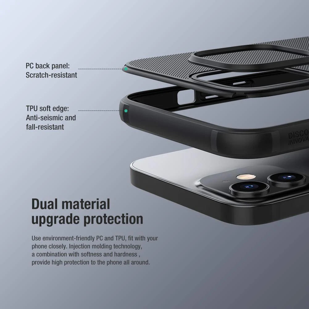 Nillikn Super Forested Shield Matte Back Case For iPhone 12