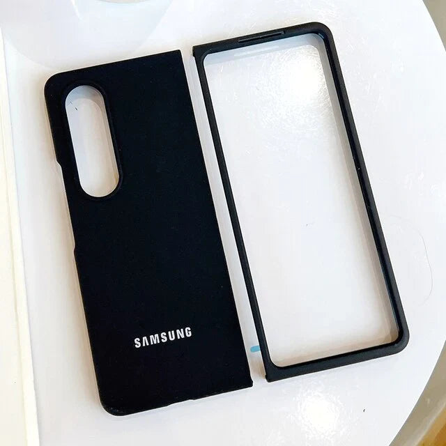 Samsung Galaxy Z Fold 3 / 4 Silicon Case Liquid Silicon Inner Fabric