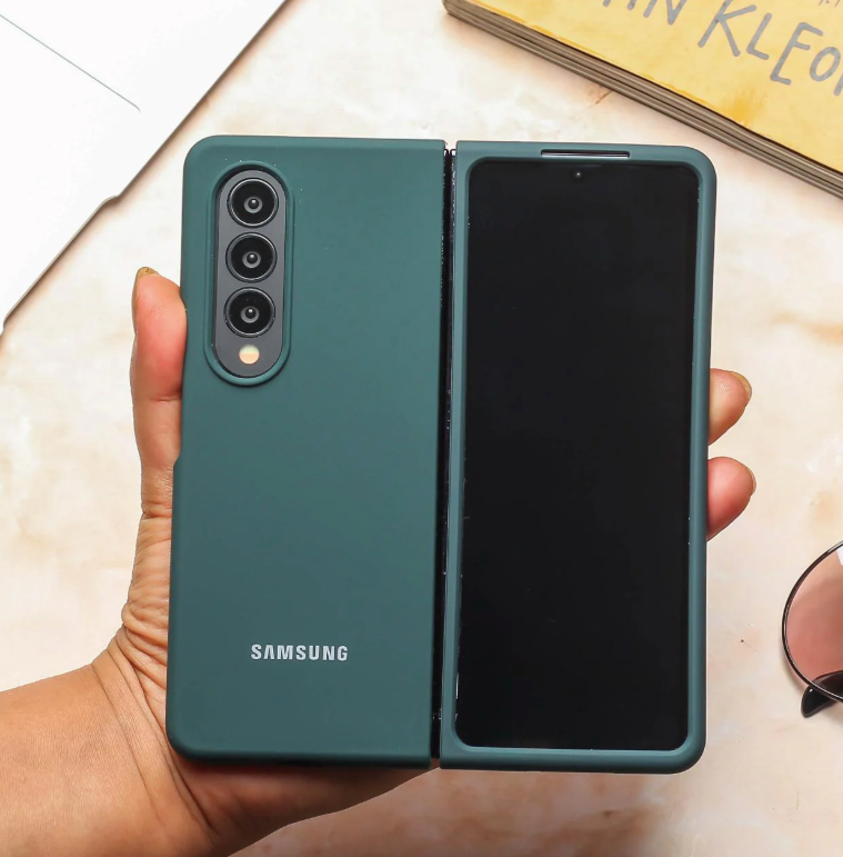 SoftTouch Velvet Silicone Case for Samsung Galaxy Z Fold 5 / Fold 6