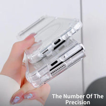 Load image into Gallery viewer, Galaxy Z Fold Series Slim Magnetic MagSafe Transparent Case
