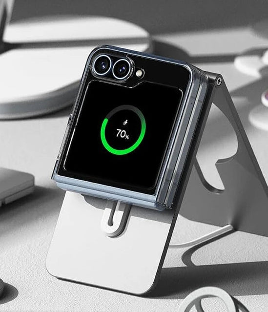 Crystal Clear Protection Case with Lifetime Anti-Yellow Guarantee for Samsung Galaxy Z Flip 5