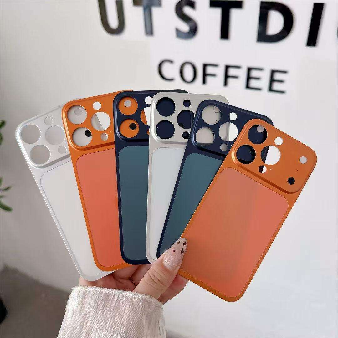 Premium Metallic Armor Converter Case for iPhone 17 Pro